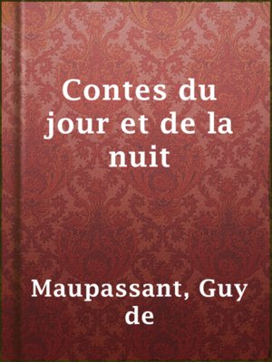 cover image of Contes du jour et de la nuit